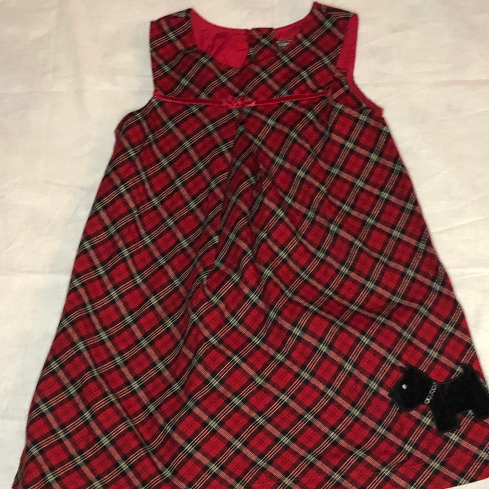Red and Black Plaid LN Size 5